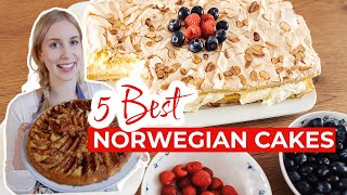 5 Best NORWEGIAN CAKES With Recipes [upl. by Rillings]