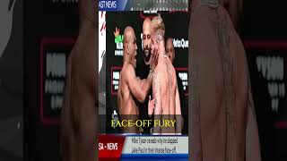 Tyson SLAPS Jake Paul 🥊🔥 FaceOff Turns Explosive [upl. by Nospmis]