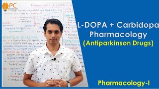 L Dopa pharmacology  Antiparkinson Drugs Pharmacology [upl. by Peer]