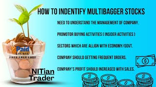 HOW TO IDENTIFY MULTIBGGER STOCKSHOW TO READ BALANCE SHEET PNL STATEMENT LEC04PAID STRATEGY FREE [upl. by Byrd]