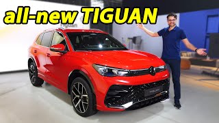 allnew VW Tiguan first REVIEW 2024 [upl. by Adnalram]