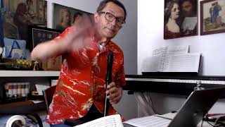 A Bova Duo per flauto solo no 3 for alto recorder [upl. by Kosel]