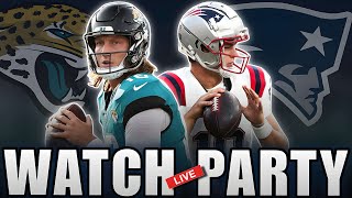 Patriots Vs Jaguars LIVE Watch Party  PlayByPlay  Reactions [upl. by Valeta]