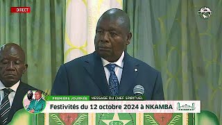 ORACLE DE SA DIVINITE PAPA SIMON KIMBANGU DU 12 OCTOBRE 2024 A NKAMBA NOUVELLE JERUSALEM [upl. by Acsot]