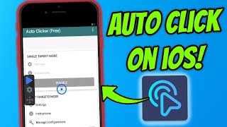 Auto Clicker for iOS iPhone iPad How to Auto Click on iOS 17 [upl. by Painter]