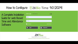 How to configure ZKBioTime90 how to add device manage Users create TimeTables Shift and Leave [upl. by Debby816]