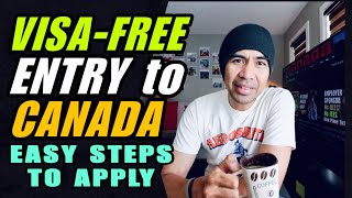 VISA FREE ENTRY TO CANADA  EASY STEPS TO APPLY By Soc Digital Media canada visafreetravel [upl. by Peregrine]