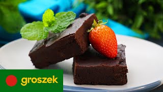 Brownie z polewą czekoladową [upl. by Kristof34]