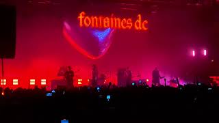 Fontaines DC  Televised Mind  live in Milano 2024 [upl. by Sabian]