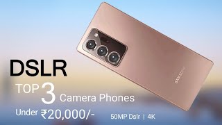 Top 3 Camera Phones Under 20000 in 2023  5G  50MP Flagship OIS with 4K  Best Phone Under 20000 [upl. by Kerrin]