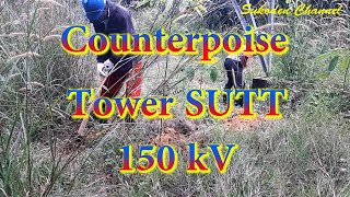 Counterpoise Tower SUTT 150kV [upl. by Nnaeirual37]