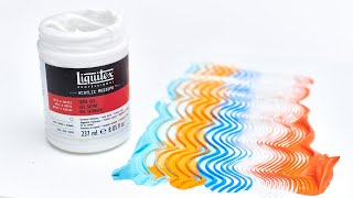 A Close Up Look At Satin Gel Acrylic Medium  Acrylic Art  Liquitex [upl. by Nared]