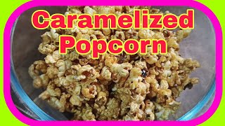 Caramelized Popcorn BisdakVL84 caramelpopcorn [upl. by Esinev]