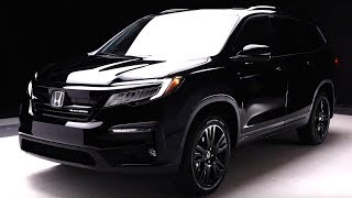 2021 Honda Pilot black Edition  Next Generation PILOT  Redesigned Exterior Interior amp Features [upl. by Joed95]