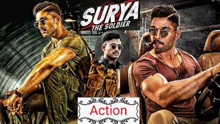 Surya The Soldier Movie Full Movie Explain Filmi Action Movie [upl. by Haelam381]