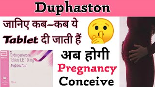 duphaston 10 mg get pregnant  duphaston tablet uses in pregnancy  duphaston tablet uses in hindi [upl. by Shore640]