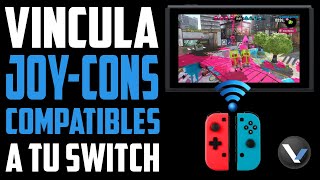 Como Configurar Mandos JoyCon Compatibles en Ninetdno Switch  Tutorial [upl. by Enawd]