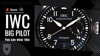 IWC Big Pilots Watch  Dashboard or Wrist at this size Lets have a chat [upl. by Nonnaihr]