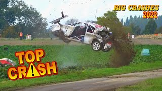 TOP10 Rally crashes 2022 by Chopito Rally crash [upl. by Deppy]