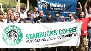 Habitat for Humanity Teams up w Starbucks Coffee To Help American in Need Subscribe watch video [upl. by Yerocaj154]