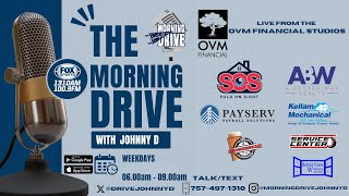 The Morning Drive with Johnny D 92624 [upl. by Yetta505]