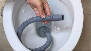 🔥 The plumbers hide it from us I lowered the hose into the toilet and a miracle happened [upl. by Ermina]