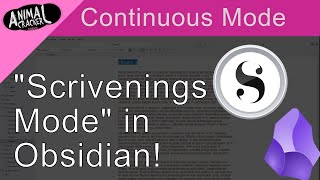 Popular Scrivener feature comes to Obsidian [upl. by Lukasz]