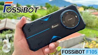 FOSSiBOT F105 Rugged Phone  Unboxing and HandsOn [upl. by Duj]