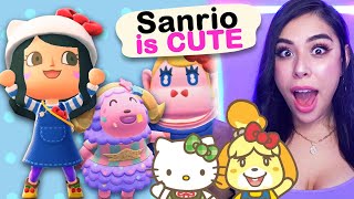 🔴 Animal Crossing Sanrio is SO CUTE [upl. by Mehitable736]