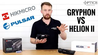 HIKMICRO Gryphon GQ50L VS Pulsar Helion II XP50 Pro Thermal Imaging Monoculars [upl. by Suzy467]