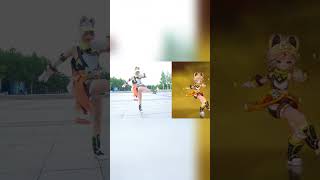 Imitate Kachinas dance genshinimpact genshinimpactcosplay kachina cr皮卡浩Yanako [upl. by Gnil]