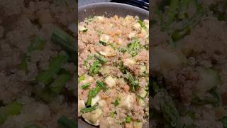 Quinoa con vegetales y pescado quinoa with veggiesfish [upl. by Syl]