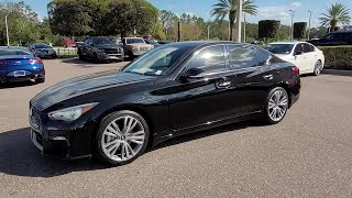 USED 2024 INFINITI Q50 SENSORY RWD at INFINITI of Tampa USED CIT240366A [upl. by Nytsrik]