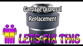 How To Replace Your Garbage Disposal [upl. by Ecinej]