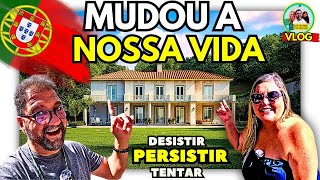 COMPRA DA NOSSA CASA EM PORTUGAL  IMIGRAÇÃO  TRABALHO [upl. by Rhodie533]