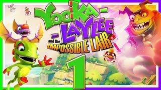 YOOKALAYLEE AND THE IMPOSSIBLE LAIR  01 🐝 Capital Bs unmögliches Versteck [upl. by Atinnor]