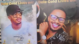 Live at Dele Gold Burial  Pastor Dele Genesis pays Last Respect to Dele Gold [upl. by Gerdeen]