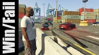 Best GTA 5 Drifting WinsFails  GTA 5 Drift Compilation 6 [upl. by Nare]