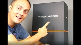 AMD 2nd Gen Threadripper 2990WX and 2950X Unboxing [upl. by Annayrb]