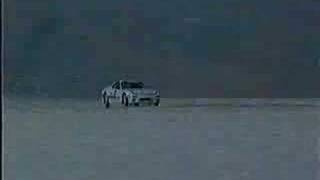 mazda rx7 crashes at 215mph in speed record [upl. by Almond895]