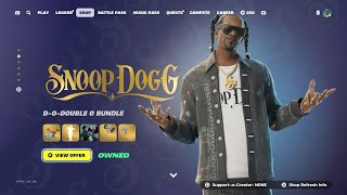 Fortnite Play As Snoop Dogg Full Game No Edits [upl. by Farl]