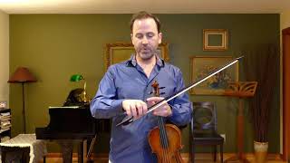 Bowing tips for the baroque bow [upl. by Ainadi]