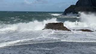 Storm Lillian in Ilfracombe [upl. by Uile492]