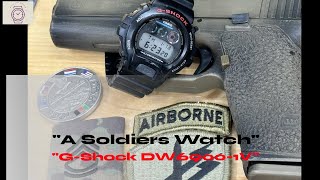 quotA Soldiers Watch Casio GShock DW69001Vquot [upl. by Gracie]