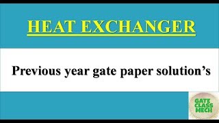 effectiveness of heat exchanger Ntu method part5 [upl. by Phippen726]