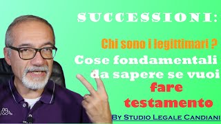 Successione testamentaria Cosa puoi fare e cosa no col tuo testamento [upl. by Nalro]