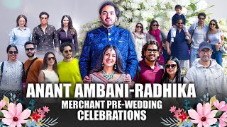 Anant AmbaniRadhika Merchant PreWed  Ivanka Trump Rihanna Dhoni amp other celebs land in Jamnagar [upl. by Adiasteb104]