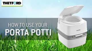 How to use your Thetford Porta Potti [upl. by Eleda]