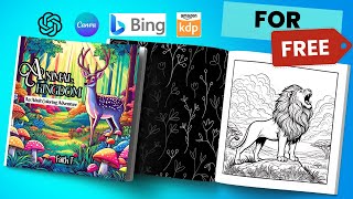 Step by Step How to Create a Coloring Book for Amazon KDP Using AI Free Tools amp Expert Tips [upl. by Stelmach412]