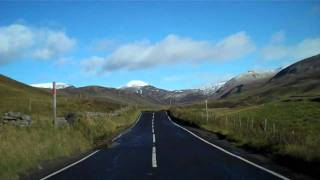 Autumn Drive Spittal Of Glenshee Scotland [upl. by Anaimad]